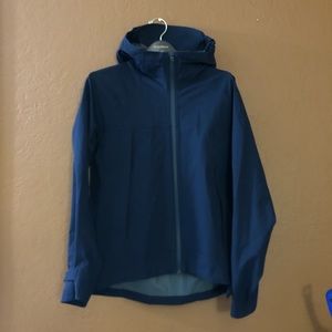 Uniqlo Blocktech Parka in Navy (Size Small)